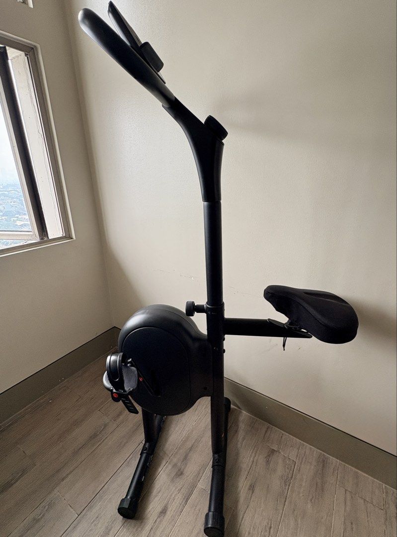 Decathlon Domyos Initial Bike/Foldable (Category: Cardio & Fitness Machines) located in San Juan City. Submitted by justforthrifts (Listing ID 1458780588, Image 3). Description: FS: Decathlon Domyos Initial Bike/Foldable Super compact and can be linked to Strava. Been using this 2-3x a week but have to let it go because we’re moving out. No Issues but the one side of the pedal area has minor scratches. No impact on the bike itself. Bought for Tot