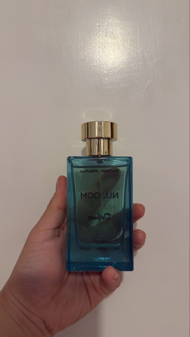 Dehnee Nujoom Eau de Parfum Perfume 100ml (Category: Fragrance & Deodorants) located in Valencia. Submitted by vraorng (Listing ID 1458809794, Image 3). Description: - NUJOOM Deluxe Eau de Parfum by Dehnee - 100ml / 3.37 FL.OZ size - Natapon ko na yung box :( replacement box nalang po. Nujoom is a fragrance for those who embrace life's energy and vibrancy. It starts with a vibrant mix of grapes and black currant, delivering a bold and fruity fres