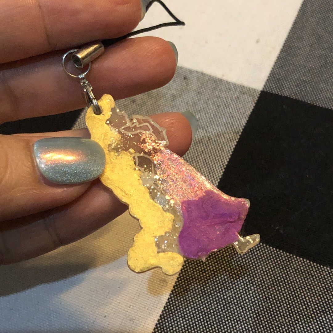 DISNEY RAPUNZEL MOBILE CHARM (Category: Other Mobile & Gadget Accessories) located in Quezon City. Submitted by kitsune.treasures (Listing ID 1458820756, Image 3). Description: *First to pay policy! *1 day reservation only. Failure to pay on time, auto cancel. 📍Quezon City * MOD: J&T | Lalamove * MOP: GCASH | BPI 📦ON HAND AND READY TO SHIP! CONDITION: WHAT YOU SEE IS WHAT YOU GET. Dimensions: Kindly check the photos for the actual measurements.