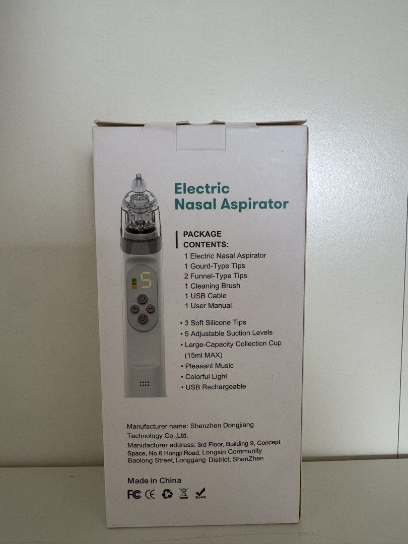 Electric Nasal Aspirator X85 (Category: Other Baby Bathing & Changing Needs) located in Quezon City. Submitted by lrski (Listing ID 1458695932, Image 3). Description: .