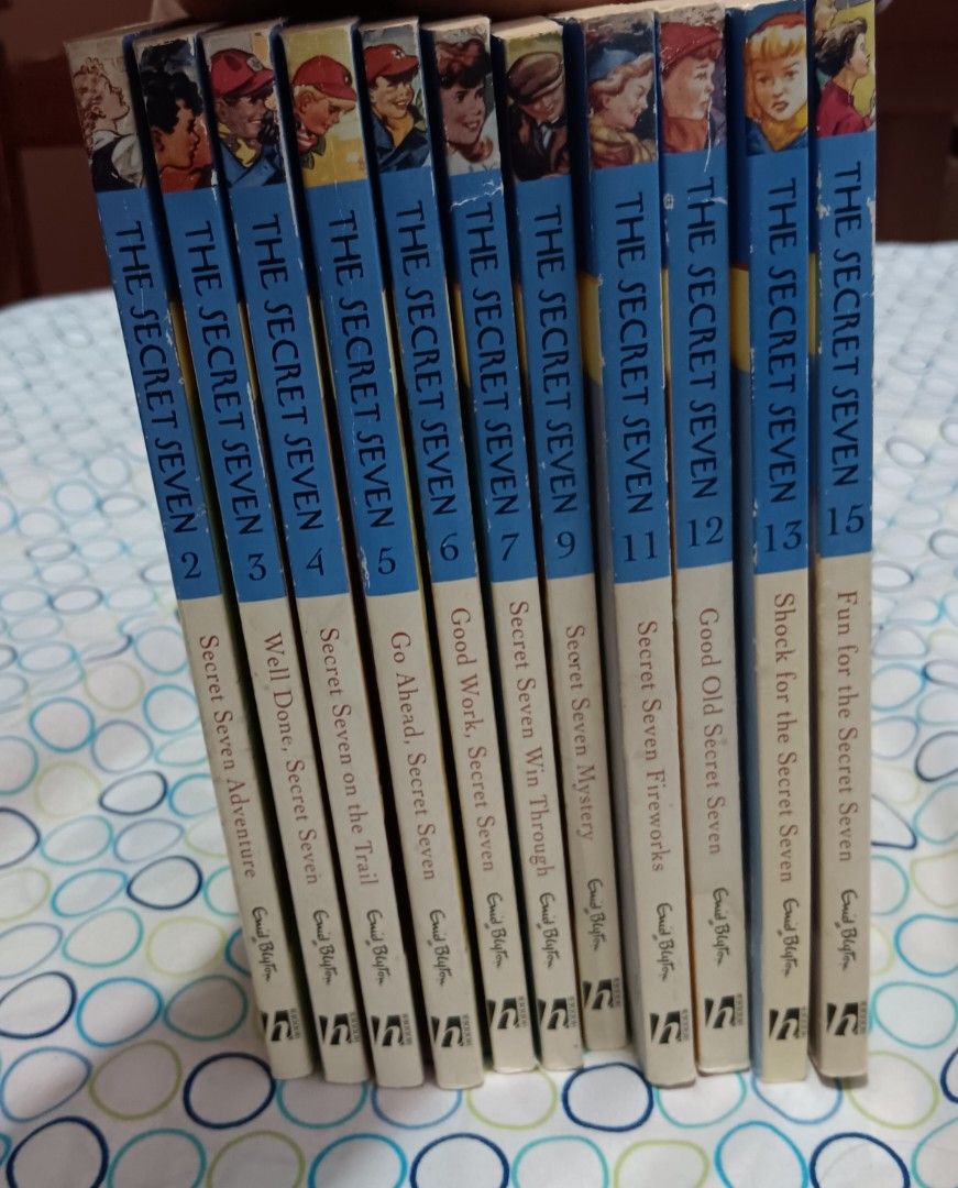 Enid Blyton's Secret Seven (Category: Storybooks) located in Binangonan. Submitted by darlen21 (Listing ID 1458803366, Image 2). Description: 75 each or take all 800.