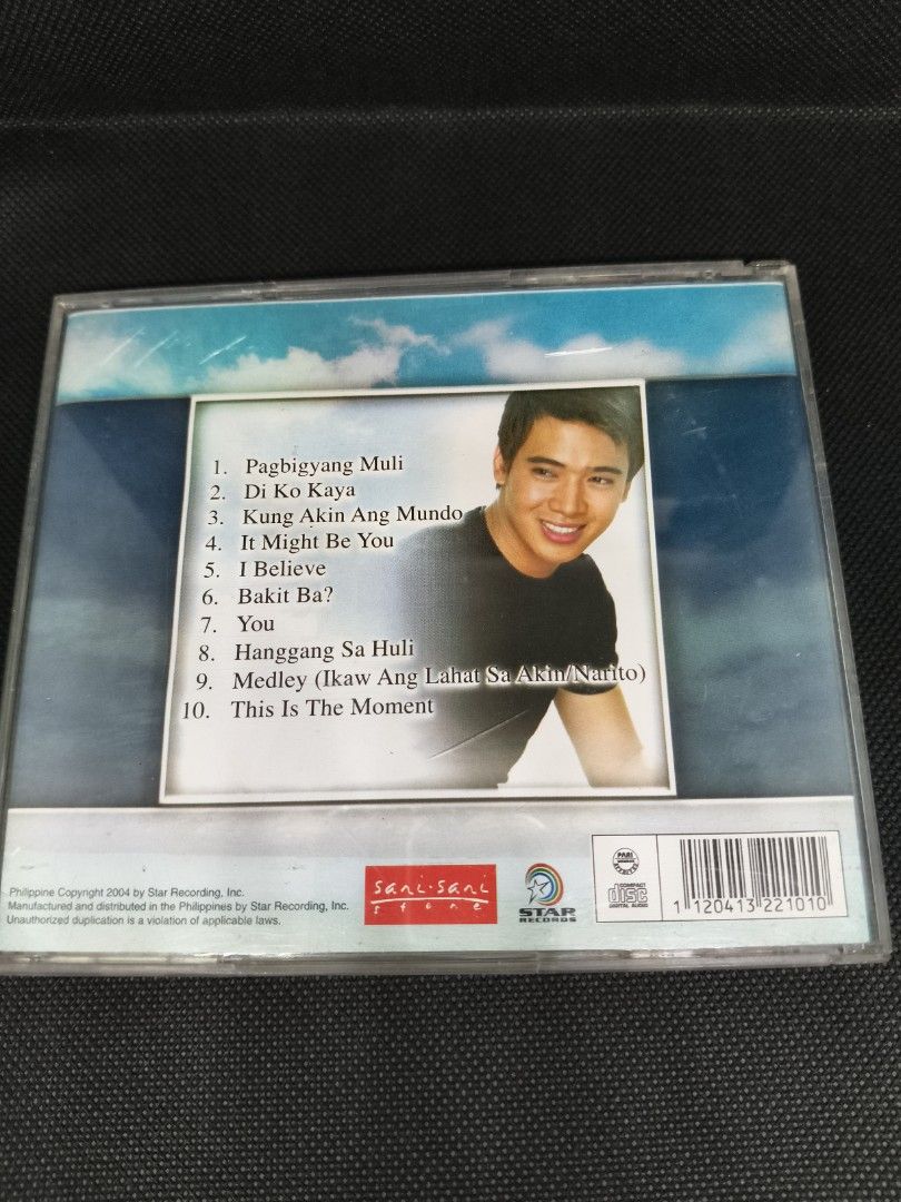 ERIK SANTOS- THIS IS THE MOMENT (Category: Storybooks) located in Manila. Submitted by musiccdshopnew (Listing ID 1458744484, Image 2). Description: .