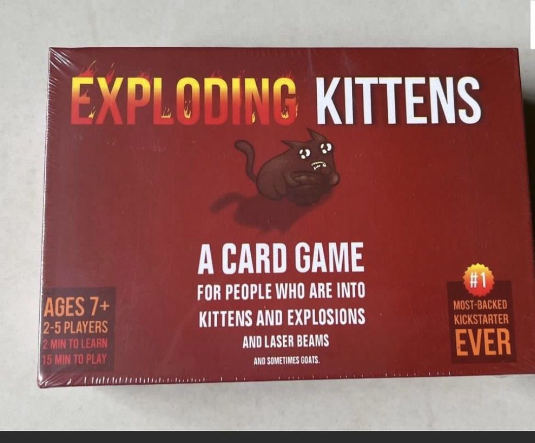 Exploding Kittens Card Game (Category: Board Games & Puzzles) located in Singapore. Submitted by jenny435 (Listing ID 1426259308, Image 7). Description: .