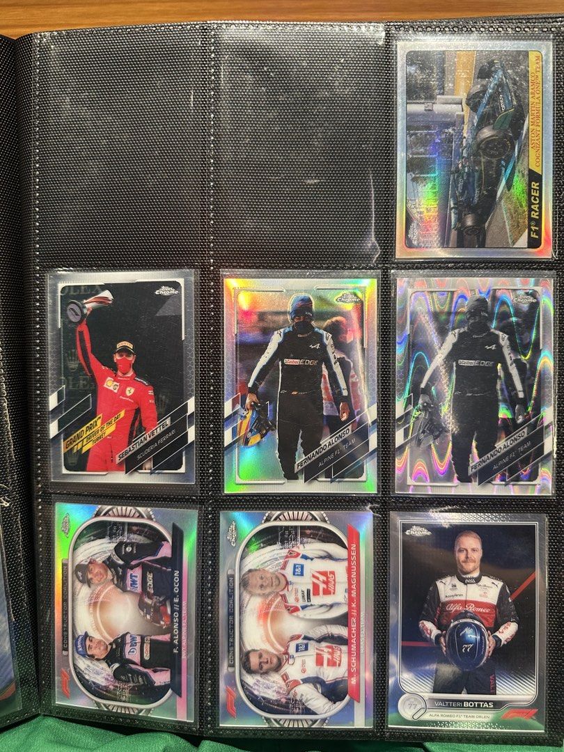 F1 Topps Chrome (TAKE YOUR PICK🔥) (Category: Raw Singles) located in Quezon City. Submitted by adloading7 (Listing ID 1458792103, Image 2). Description: ₱50-₱100 each🔥.