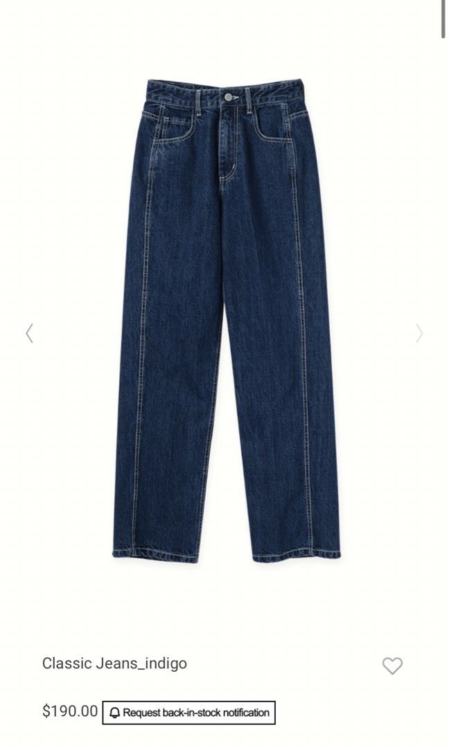 FACADE PATTERN| Korean Designer Denim|100% Cotton | Classic Jeans (Category: Jeans) located in Cebu City. Submitted by theeeeclutters (Listing ID 1458846740, Image 2). Description: Fits XS-S My mom bought it for me and it’s too long for me kasi 😭😭🙏 Originally 10k ‼️ .