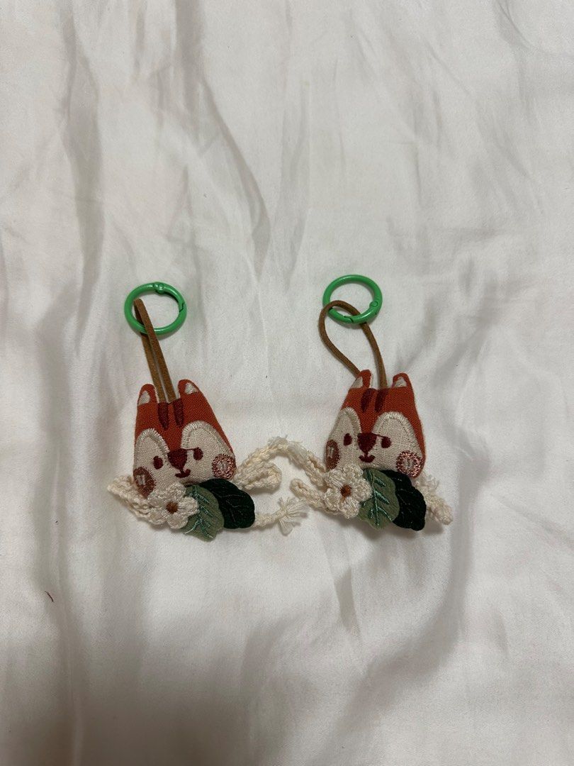 Fox Keychains (Category: Handmade Craft) located in Singapore. Submitted by briandymvl (Listing ID 1458844536, Image 1). Description: .