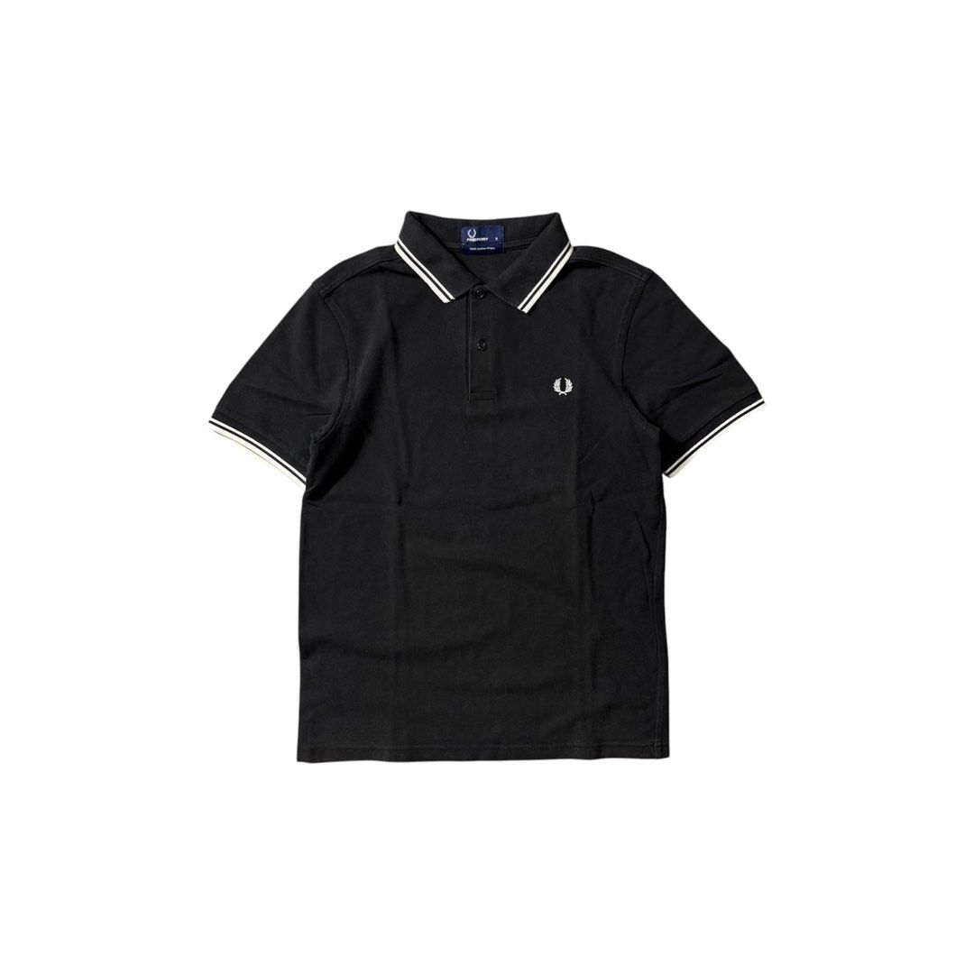 Fred Perry Black Polo Shirt (Category: Tshirts & Polo Shirts ) located in Dagupan City. Submitted by dgp.plvg (Listing ID 1458731002, Image 1). Description: VINTAGE FRED PERRY POLO SHIRT Size: Small Width: 18” Length: 26” Condition: Good Issues: signs of usage only Mine: ₱1,500.