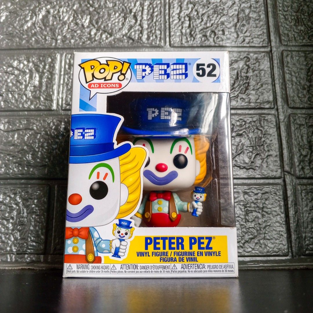 Funko Pop! Ad Icons: Pez - Peter Pez #52 (Category: Designer & Blind Box Toys) located in San Mateo. Submitted by medyo.hobby.shop (Listing ID 1458758372, Image 1). Description: .