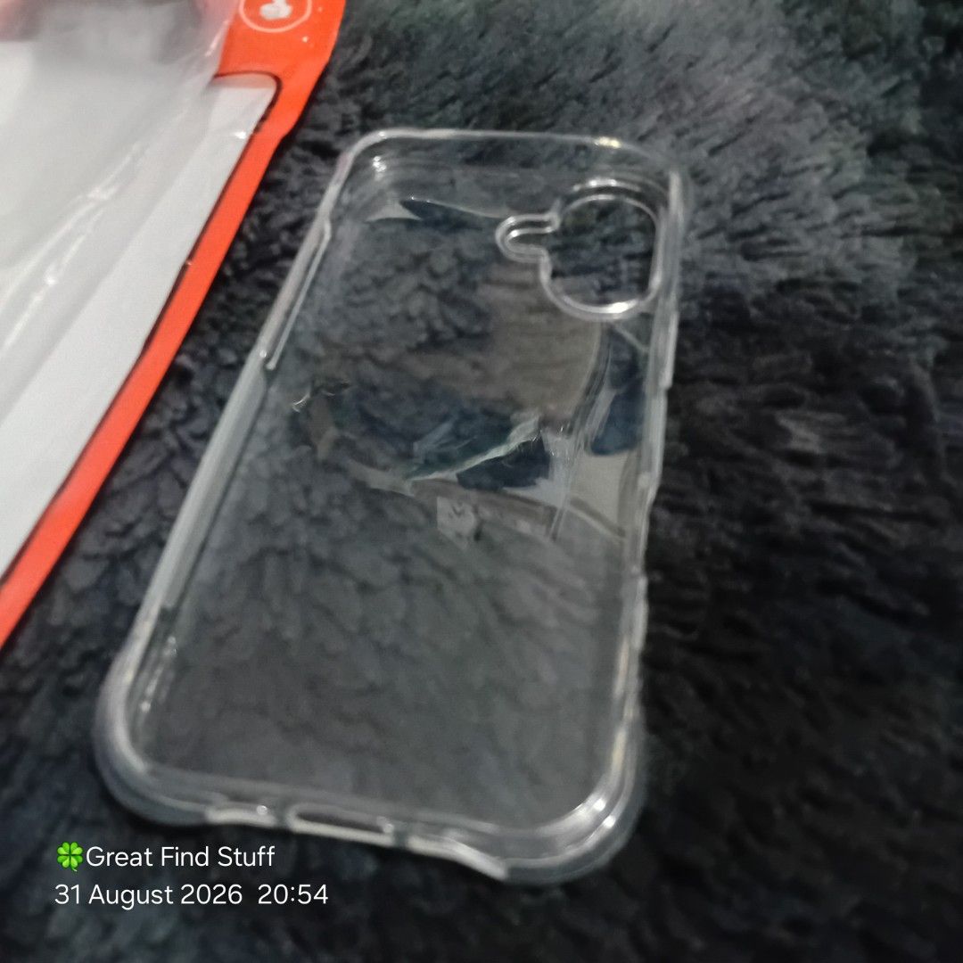 [GFS] Clear Case for Iphone 17 (Category: Cases & Sleeves) located in Quezon City. Submitted by greatfindstuff (Listing ID 1458811124, Image 3). Description: [GFS] Iphone 17 Clear Case 📌Condition • Never Been Used • As is • no box 📍Novaliches, Quezon City 🛵 Lalamove • Self Pick up • Grab 💰Gcash • Maya • BPI • Cash on pick up .