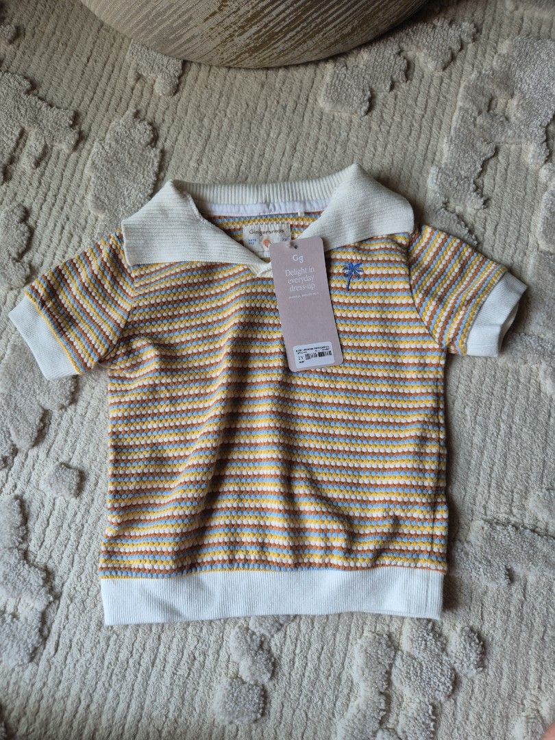 Size 2Y - Gingersnaps Knit Top (Category: Babies & Kids Fashion) located in Paranaque City. Submitted by nik_dc (Listing ID 1458719259, Image 1). Description: brand new with tag payment via gcash shipping c/o buyer.