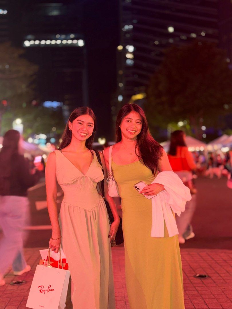Green sleeveless dress (Category: Dresses) located in Rizal. Submitted by joiecrisostomo (Listing ID 1458816934, Image 2). Description: Used once; color apple green.