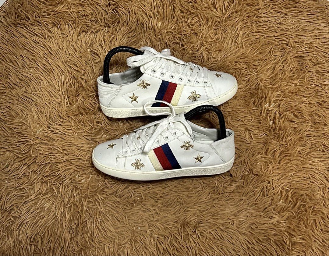 Gucci Ace (Category: Sneakers & Footwear) located in Iloilo. Submitted by thrift-to-thrift-ukay (Listing ID 1458718069, Image 2). Description: Gucci ace Size 37 23cm Legit Condition 9.8/10.