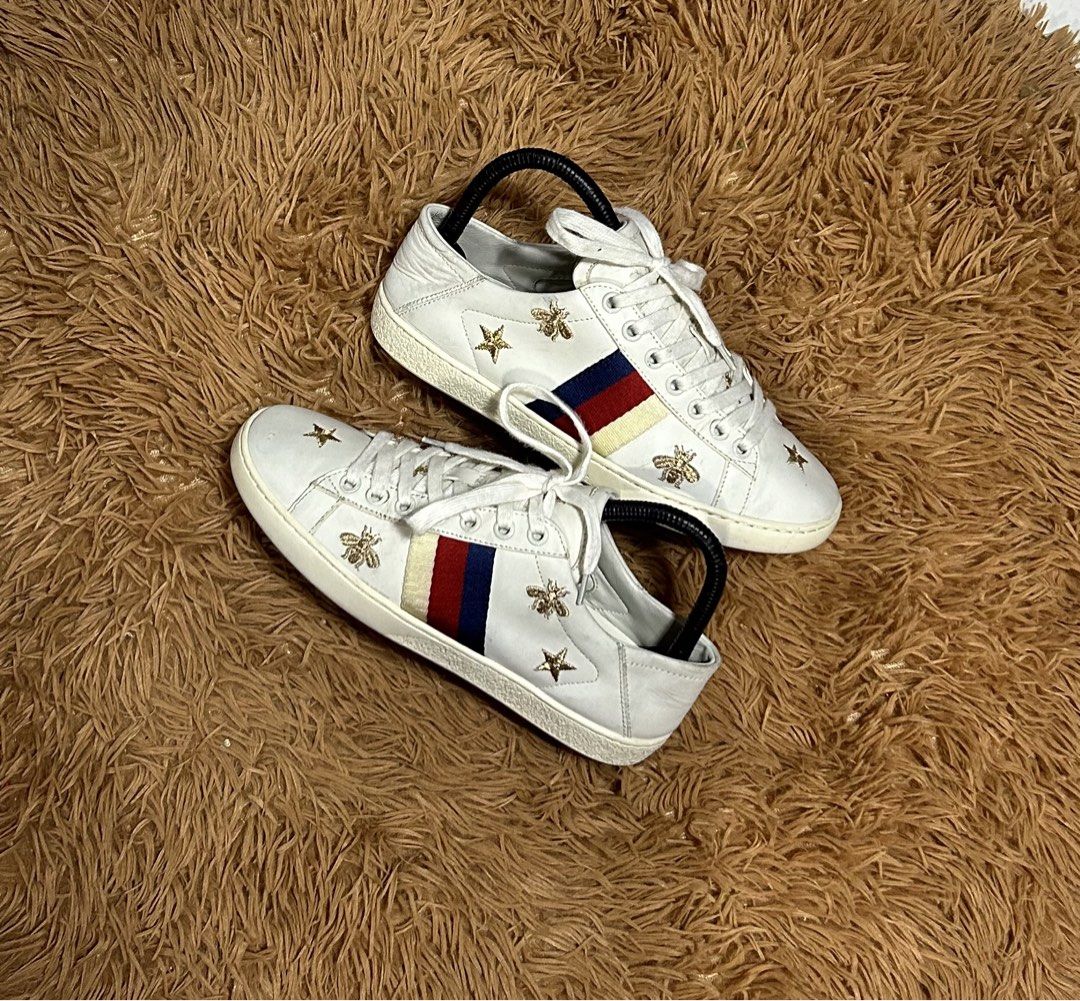 Gucci Ace (Category: Sneakers & Footwear) located in Iloilo. Submitted by thrift-to-thrift-ukay (Listing ID 1458718069, Image 3). Description: Gucci ace Size 37 23cm Legit Condition 9.8/10.