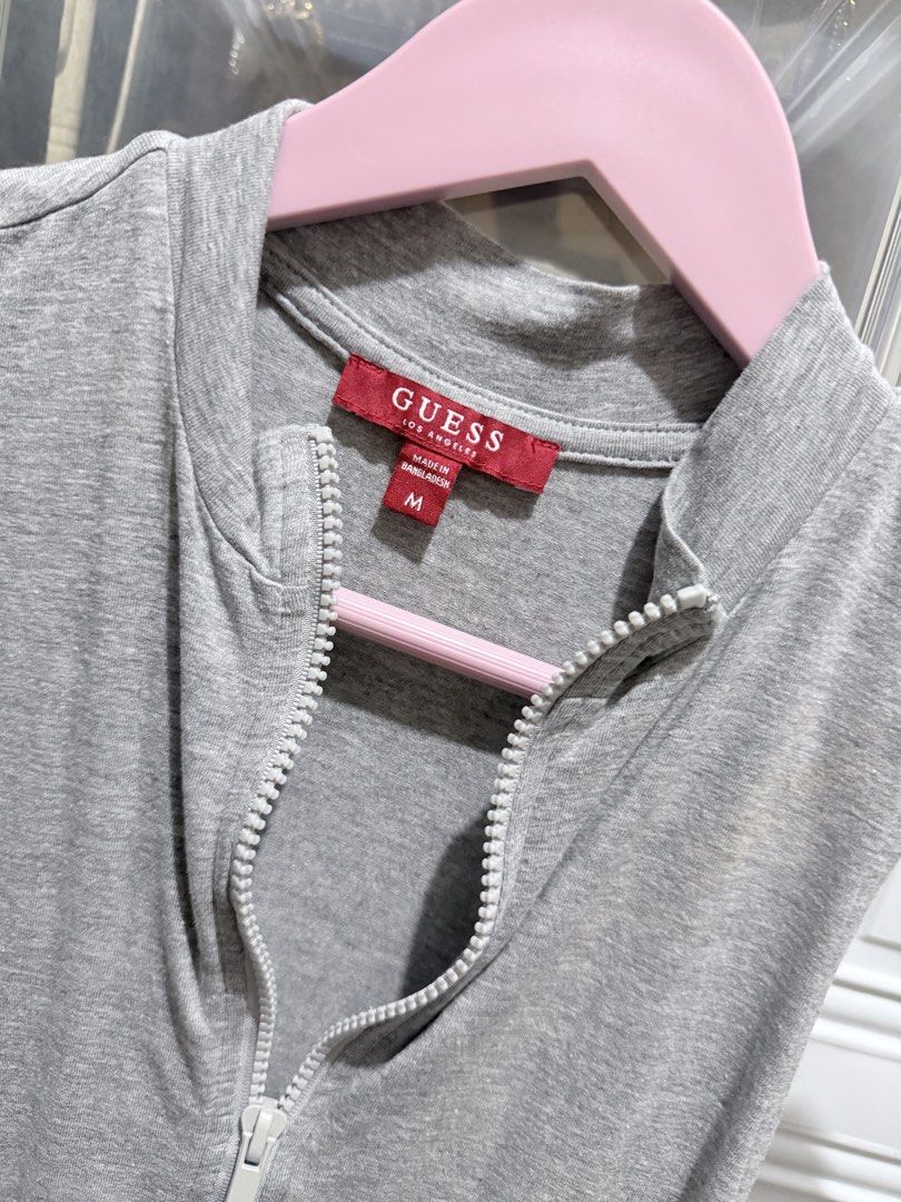 Guess Bodycon Dress - Grey (Category: Dresses) located in Paranaque City. Submitted by debonair02 (Listing ID 1458696418, Image 1). Description: Guess Bodycon Dress Color: Grey Size: Best fit Small- medium (stretchable) Used once, like new condition PM SURE BUYER ONLY! .