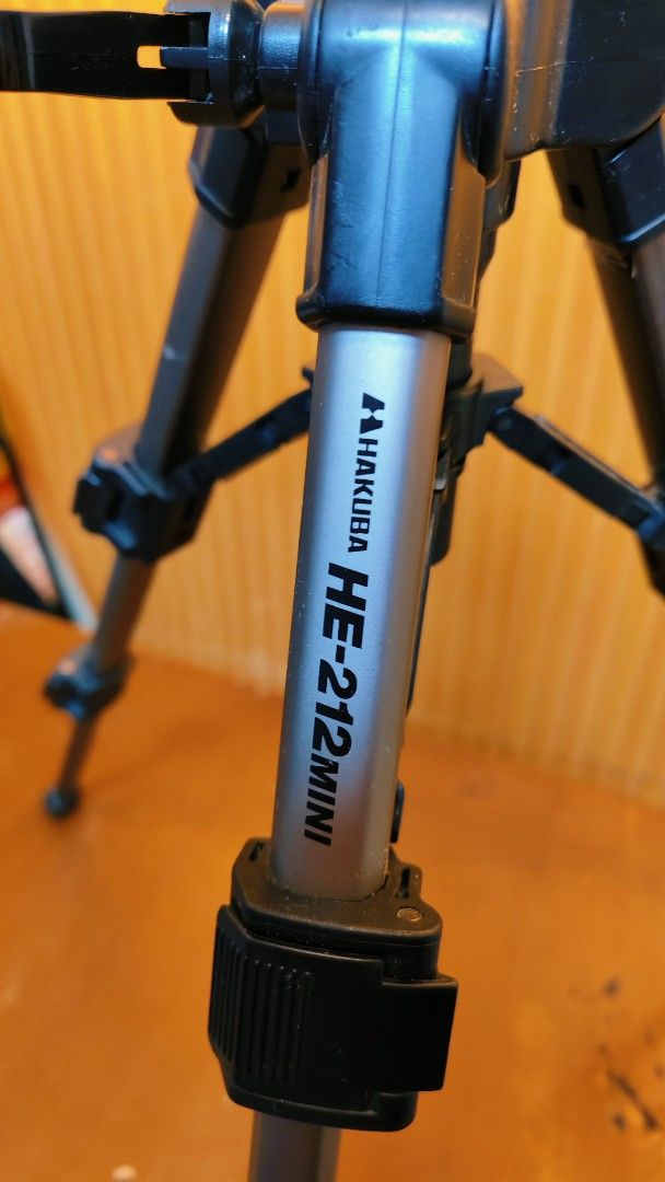 HAKUBA HE-212 MINI Tripod (Category: Tripods & Monopods) located in Bulacan. Submitted by babz30261 (Listing ID 1458805824, Image 3). Description: - Compact HAKUBA HE-212 MINI tripod - Ideal for travel and small spaces - Easy to adjust and set up - Folds down for portability - Sturdy build for its size - Achieve stable shots anywhere.