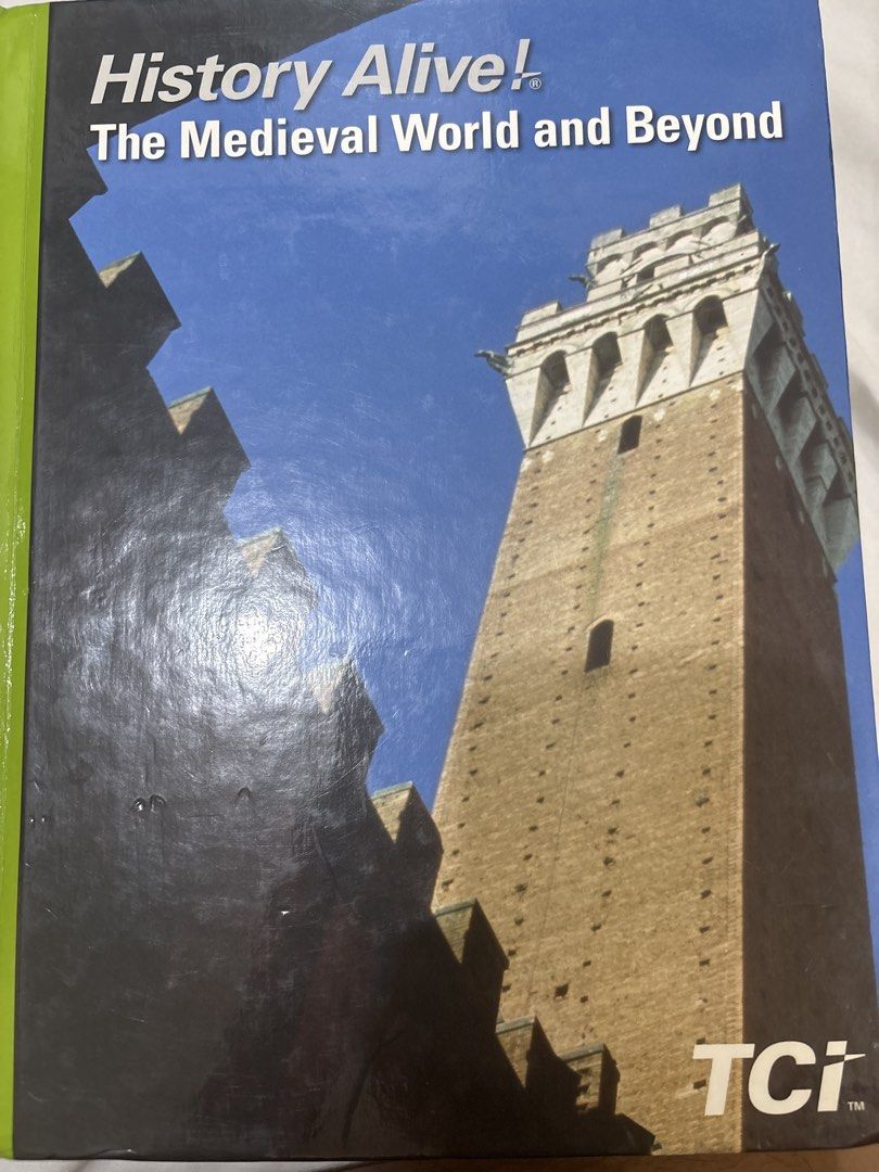 History Alive! The Medieval World and Beyond Textbook (Category: Textbooks) located in Makati City. Submitted by beammf (Listing ID 1458801149, Image 1). Description: - TCI History Textbook: Medieval World and Beyond - Ideal for Social Studies classrooms - Covers: History, Geography, Government, Economics - Comprehensive guide to the medieval period - More info at teachtci.com.