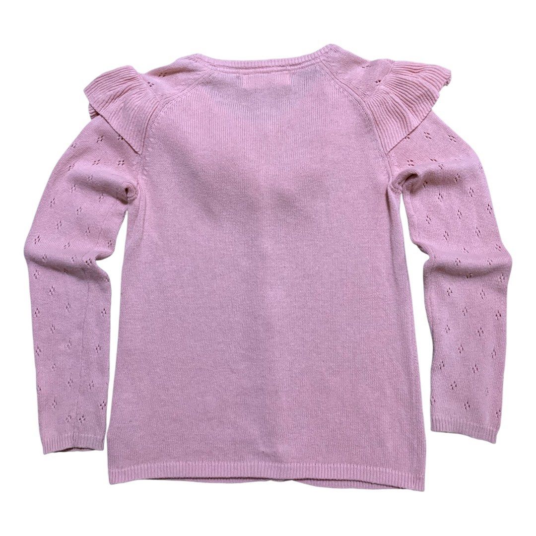 H&M Light Pink Cardigan (Category: Coats, Jackets and Outerwear) located in Manila. Submitted by secret_archv (Listing ID 1458771391, Image 3). Description: H&M Light Pink Cardigan W 14 L 20.5 Good Condition 200 + sf 📌 Note: Pls. manage your expectation, this is preloved/thrifted item. Minimal and unseen flaws must be consider. 🚀 J&T .