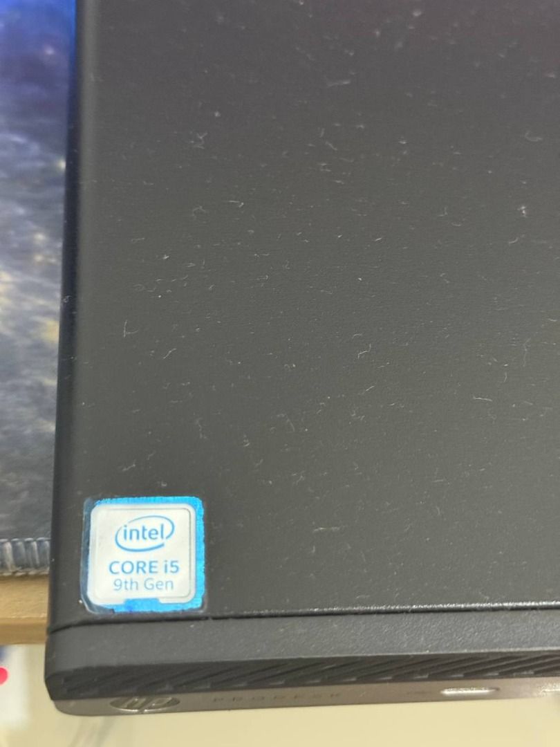 HP ProDesk 600 G5 Desktop Mini PC - Intel Core i5 9th Gen (Category: Desktops) located in Mandaluyong City. Submitted by jenerously (Listing ID 1458818812, Image 2). Description: - HP ProDesk 600 G5 Desktop Mini - Intel Core i5-9500T CPU @ 2.20GHz - 16GB RAM - 477 GB SSD + 1.38 TB SSD Storage - Intel UHD Graphics 630 -MAKATI.