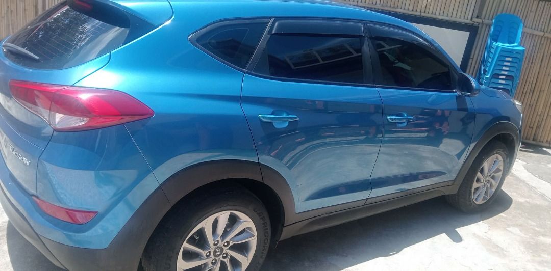 Hyundai Tucson 2.0 (A) (Category: Used Cars) located in Bulacan. Submitted by mgmsv_1981 (Listing ID 1458780336, Image 1). Description: 2016 2.0 Hyundai Tucson AT/Gas Automatic Transmission with Triptonic Slightly Negotiable Owner Seller Keyless Entry Fresh inside outside All Power Option/ All Working Android Head Unit with Reverse Camera Dual SRS Airbag with ABS Cool A/C Presentable paint Gas and Go Italian Leather Seat Cover Complete Papers Reg