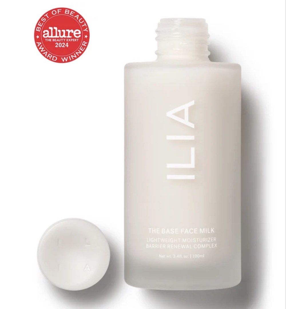 ILIA The Base Face Milk Lightweight Moisturizer - 100ml (Category: Face Care) located in Pasig City. Submitted by Andyglambeautyph (Listing ID 1458852783, Image 1). Description: - ILIA The Base Face Milk - Lightweight moisturizer - 100ml (3.4 fl. oz.) - Used thrice only, bought it last year. Around 90% full .