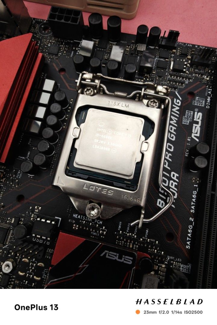 Intel Core i5-6600K LGA1151 with Box no HSF (Category: Computer Parts) located in Quezon City. Submitted by ileyxd (Listing ID 1458866445, Image 3). Description: Selling my i5-6600k na matagal ng nakatambak sa bodega, nakalimutan ko na sya idispatya 😅 at ngayon lang sinipag mag kalkal 😅 Last used around January 2019 since nag upgrade ako sa 6700k. Nakasalpak sya sa Asus Z170-A ko which is I'm selling it also together with the 6700k. Naka waterc