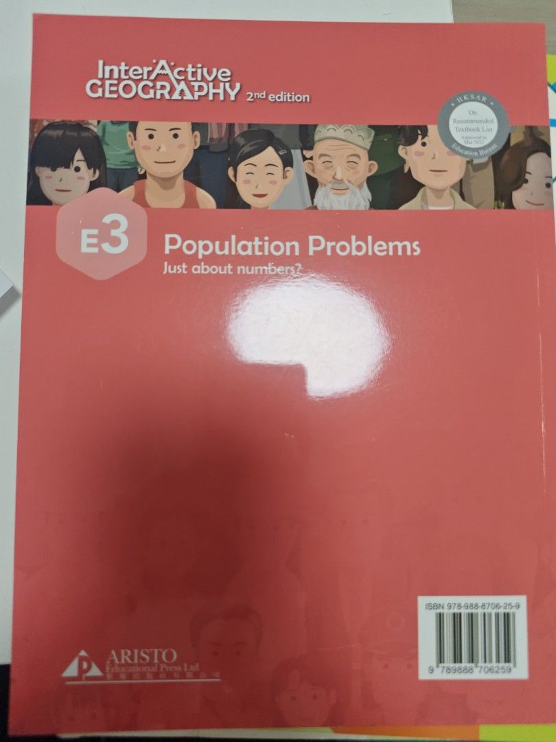 Interactive Geography population problems E3 （分類：教科書）位於 Hong Kong。 由 booklearning 提交（商品編號 1399006696，圖片 2）。簡介： 幾乎全新, 只上堂看. 沒有寫過。。