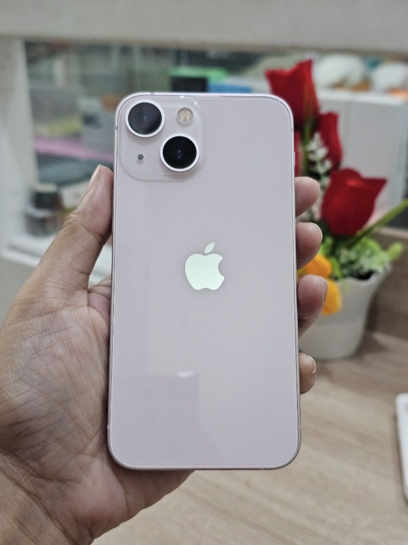 IPHONE 13mini 128gb 75%bh no swap PINK (Category: iPhone 13 Series) located in Rizal. Submitted by bheviers14 (Listing ID 1457744097, Image 1). Description: IPHONE 13mini 128GB PINK 75% battery health Factory unlocked All working ✅️ Test to sawa ntc approved No issue performance unit only CHANGE BOARD&CAMERA (BOTH GENUINE) NO SWAP Store location: Cityland grand central residences mandaluyong Ground-floor unit 106.