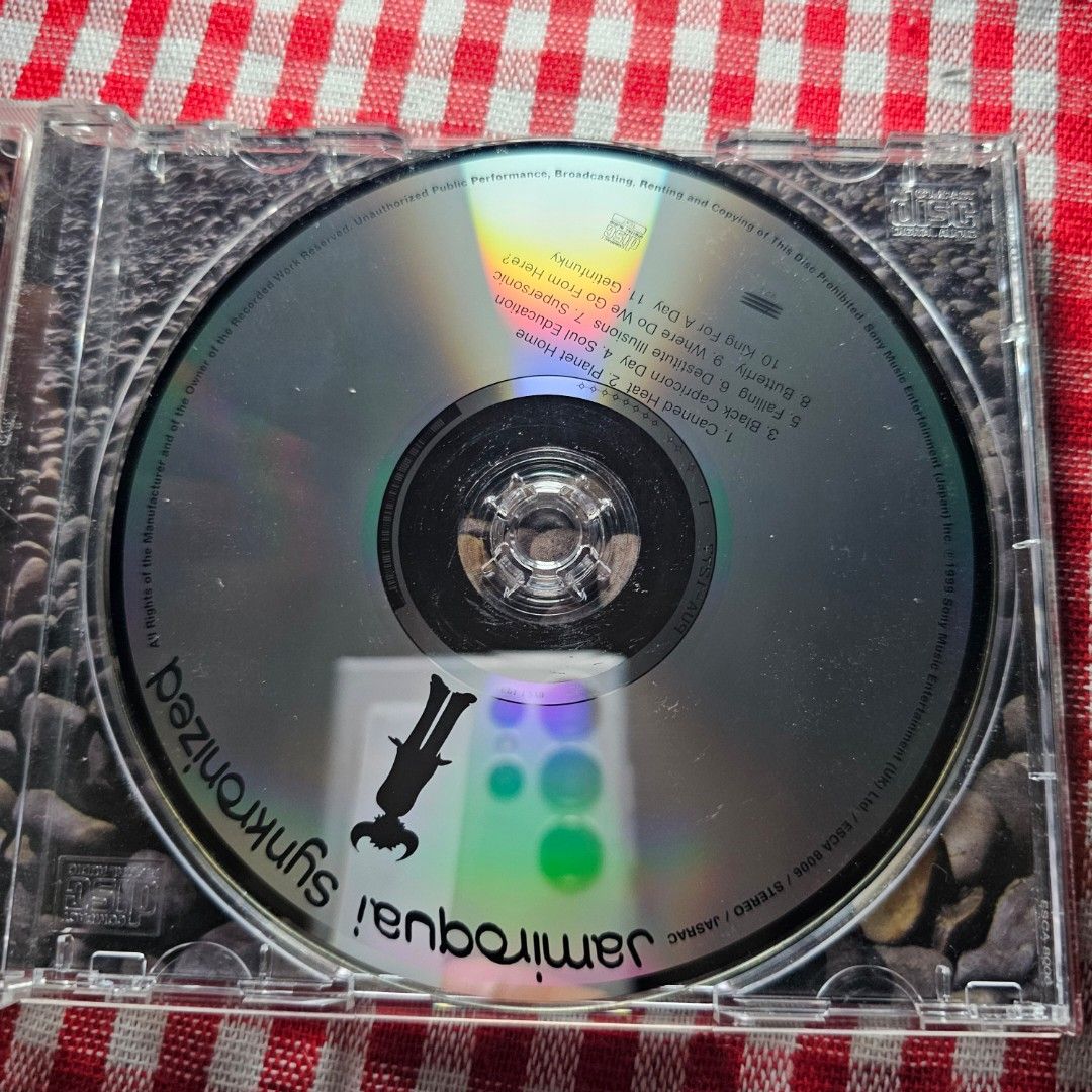 Jamiroquai - Synkronized - CD VG - Made in Japan (Category: CDs & DVDs) located in Quezon City. Submitted by serefrenpaz (Listing ID 1458820271, Image 2). Description: Good Day Buyers! 💖💖💖Here are the PAYMENT payment options 💖💖💖 ✨1. GCash - 09164862096 ✨2. Bank Deposit - BPI, BDO, Unionbank, Landbank, Palawan, Cebuana ✨3. Paypal for international buyers 💕💕💕Meet Up Options💕💕💕 ✨1. McDo Kamias Quezon City ✨2. Jolibee Anonas Kamias Inters