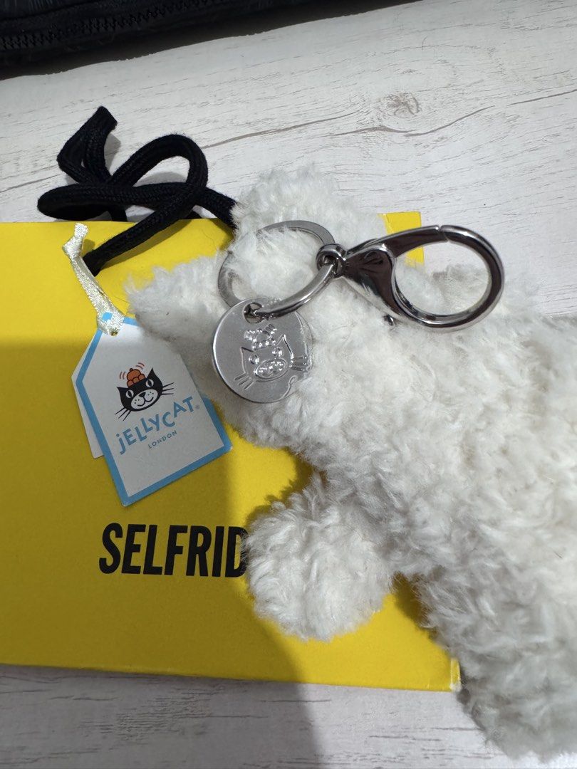 Jellycat Munro Scottie Dog Keychain (Category: Plushies & Soft Toys) located in Mandaluyong City. Submitted by minasitems (Listing ID 1458833762, Image 2). Description: In super good condition! Complete inclusions, bought in Selfridges UK 📌 MOP: GCash 📌 MOD: Lalamove/Grab, J&T, GGX, LBC 📌 Location: Mandaluyong/Ortigas.
