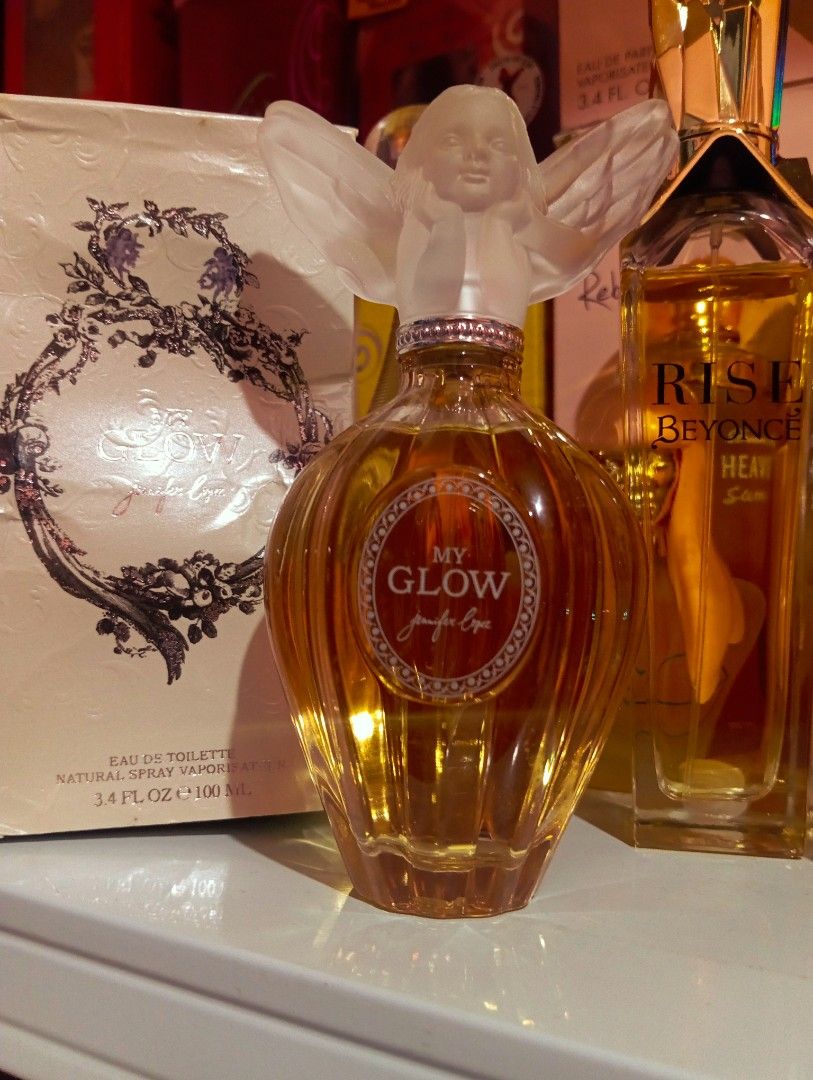 Jennifer Lopez My Glow Perfume RARE (Category: Fragrance & Deodorants) located in Cavite. Submitted by aether-elementph_11 (Listing ID 1458772050, Image 1). Description: Discontinued/ Rare Perfume From Jennifer Lopez MY GLOW 100ML EDP SMELLS HEAVENLY AND DIVINE RARE /HARD TO FIND FRESH FROM ITALY 🇮🇹.