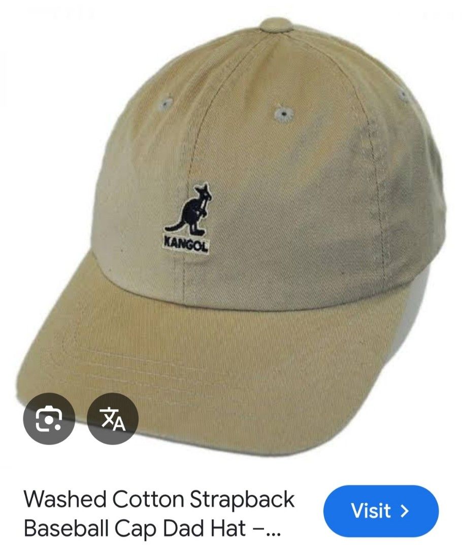 Kangol Washed Cotton Strapback Baseball Cap Dad Hat Blue L/XL (Category: Caps & Hats) located in Baler. Submitted by jaydeebaltazar (Listing ID 1458773992, Image 1). Description: - Blue Kangol washed cotton strapback baseball cap - Size: L/XL - Style: Classic dad hat - Features: Adjustable strap at the back - Origin: Made in Vietnam - Ideal for: Everyday wear.