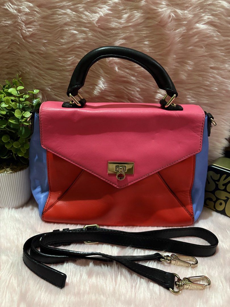 Kate Spade colorblock bag (Category: Luxury Bags & Wallets) located in Tuguegarao City. Submitted by closet_jz (Listing ID 1458762555, Image 2). Description: .