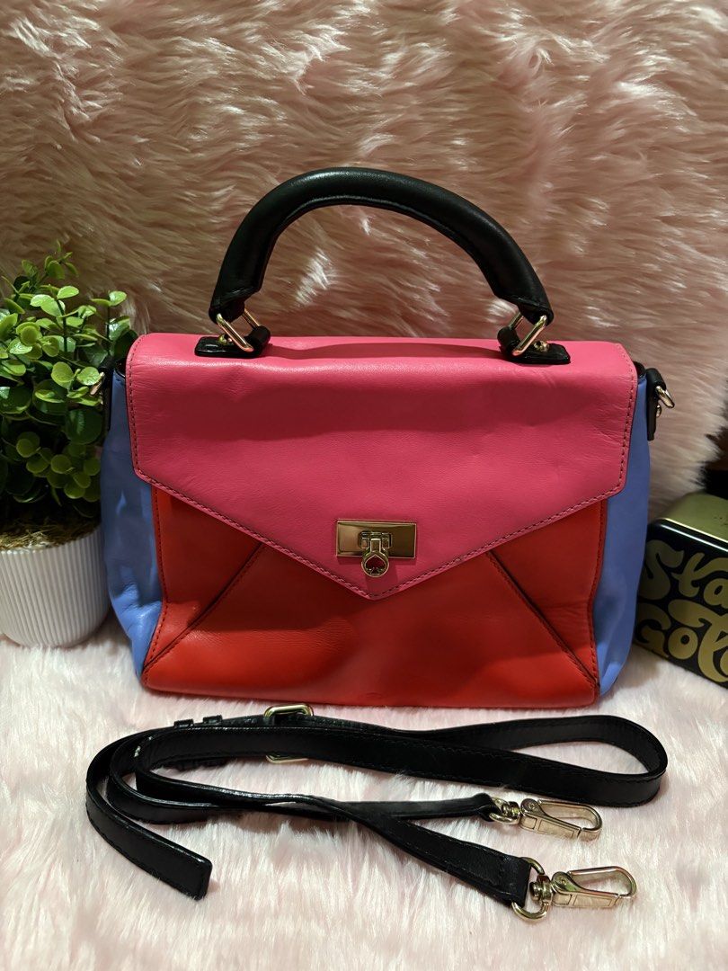 Kate Spade colorblock bag (Category: Luxury Bags & Wallets) located in Tuguegarao City. Submitted by closet_jz (Listing ID 1458762555, Image 1). Description: .