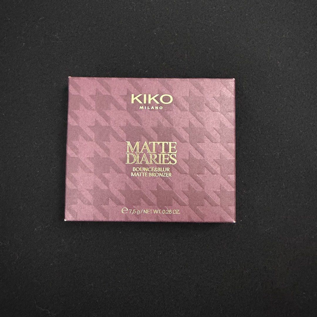 KIKO Milano Matte Diaries Bronzer (Category: Makeup) located in Manila. Submitted by nandkpasabuy (Listing ID 1458805282, Image 3). Description: KIKO Milano Matte Diaries (Limited Edition) Bounce & Blur Bronzer 02 Morning Brew - ₱1,500 (FIXED PRICE) - Authentic/Brand New With Box - SRP: ₱2,200 Disclaimers: All items are brand new, and some were only used once but have already been properly sanitized. Strictly no return, no refund, no warranty pol
