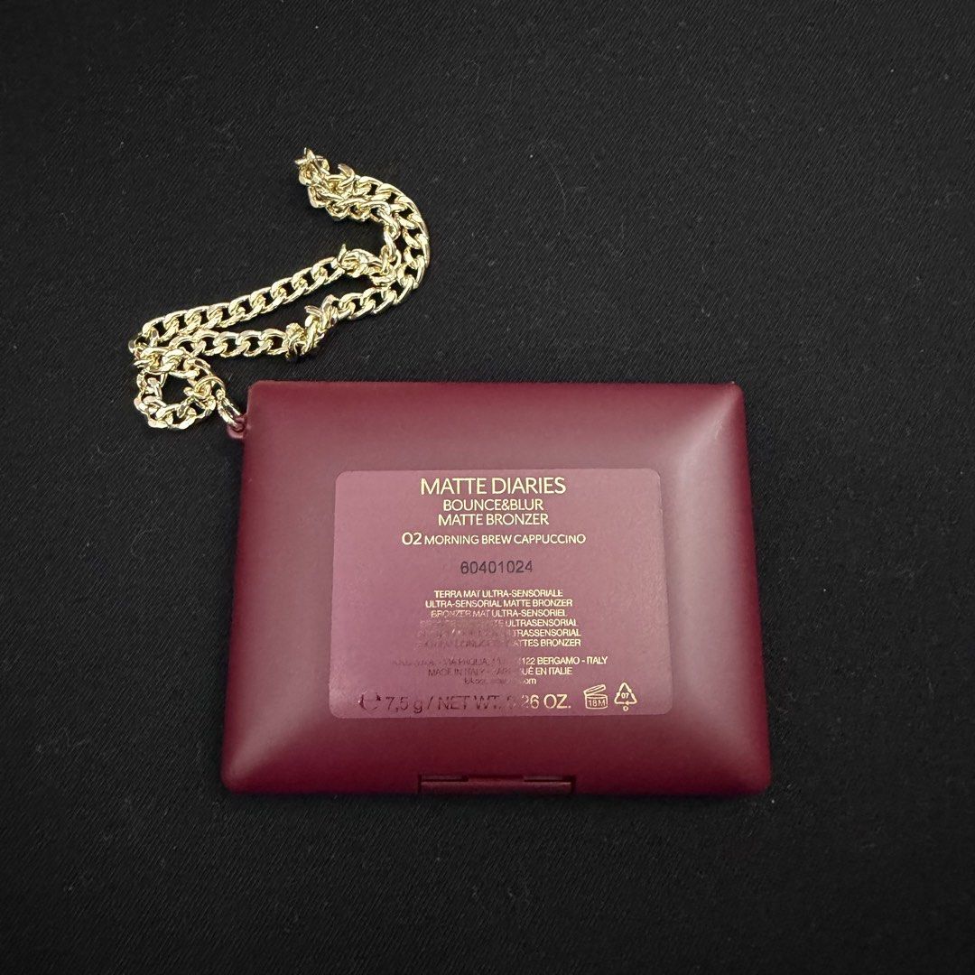 KIKO Milano Matte Diaries Bronzer (Category: Makeup) located in Manila. Submitted by nandkpasabuy (Listing ID 1458805282, Image 2). Description: KIKO Milano Matte Diaries (Limited Edition) Bounce & Blur Bronzer 02 Morning Brew - ₱1,500 (FIXED PRICE) - Authentic/Brand New With Box - SRP: ₱2,200 Disclaimers: All items are brand new, and some were only used once but have already been properly sanitized. Strictly no return, no refund, no warranty pol