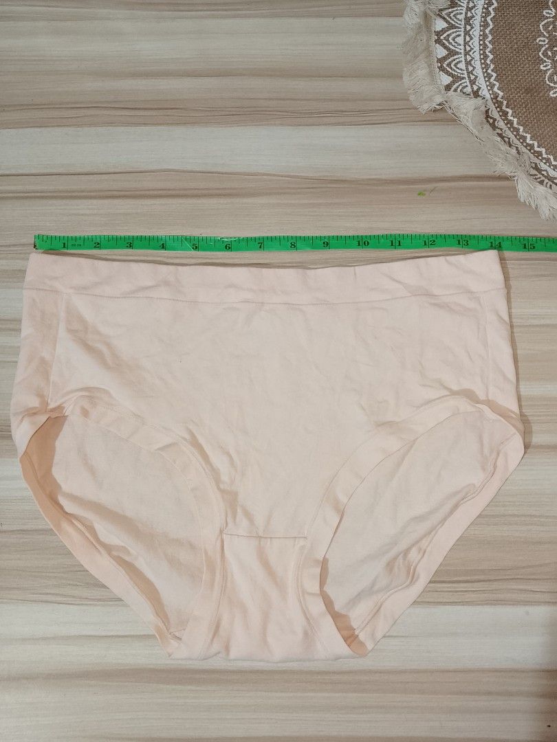 L: large cotton panties (Category: Undergarments & Loungewear) located in Manila. Submitted by truecrystal-1407 (Listing ID 1458794514, Image 1). Description: - Made with 95% soft cotton and 5% stretchy spandex. - Wide waistband for ultimate comfort. - Perfect for daily wear. - Measurements available in photos. - Proudly made in China..