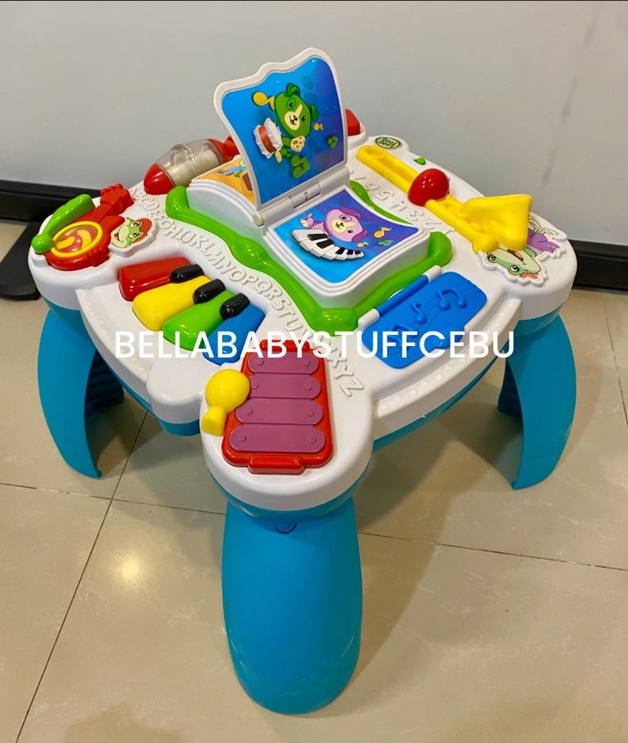 LeapFrog Learn and Groove Musical Table (Category: Infant Playtime) located in Cebu City. Submitted by bellababystuffcebu (Listing ID 1458717673, Image 3). Description: LeapFrog Learn and Groove Musical Table Preloved in Very Good Condition Please see video for reference https://fb.watch/JiIqVATHTG/? We ship Nationwide! PICK UP TALISAY, Cebu DELIVERY | SHIPPING BUYERS EXPENSE COD AVAILABLE via Grab Lalamove Maxim. Buyer will book for COD Payment 