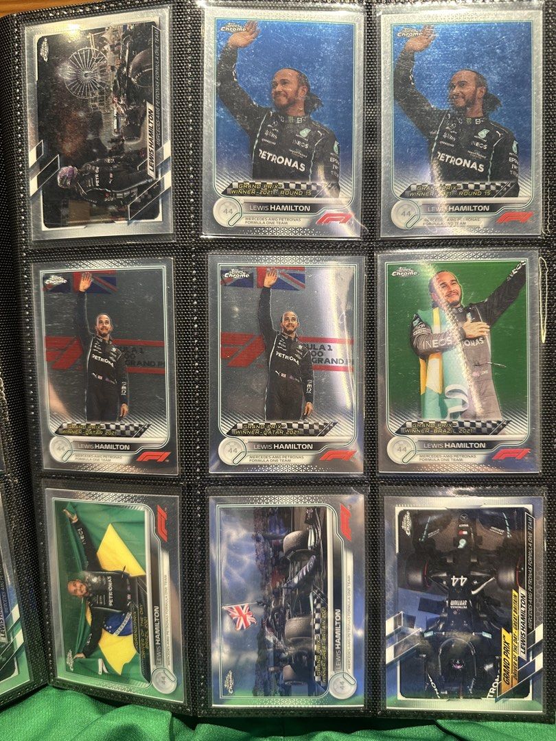 Lewis Hamilton F1 Topps Chrome (Category: Raw Singles) located in Quezon City. Submitted by adloading7 (Listing ID 1458791341, Image 1). Description: 200 each.
