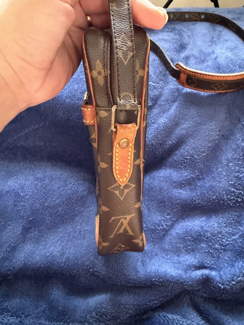 Louis Vuitton Monogram Canvas Crossbody Bag (Category: Luxury Bags & Wallets) located in Tarlac. Submitted by rachellego54060 (Listing ID 1458887553, Image 2). Description: LV danube crossbody bag original💯 - Monogram canvas with leather trim and strap - Secure zipper closure - Ideal for everyday use.