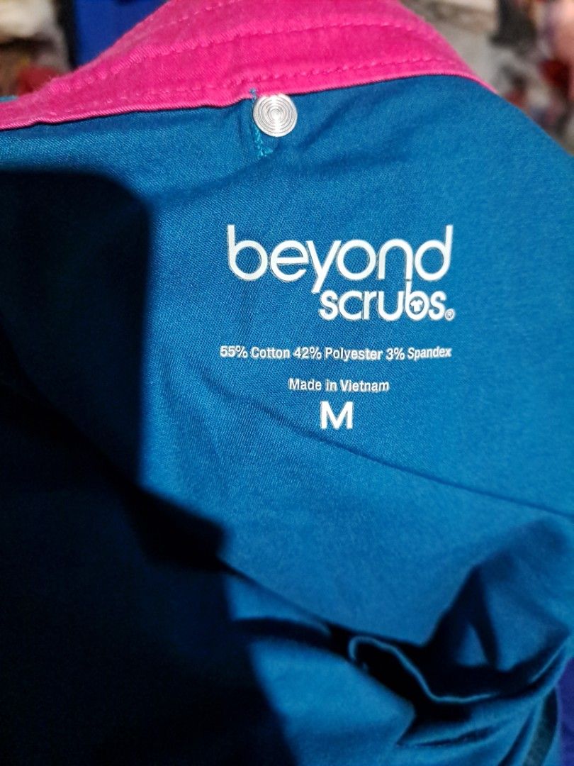 (M) Beyond scrubpants (Category: Activewear) located in Tanauan. Submitted by scrubsuitshoppreloved (Listing ID 1458883582, Image 2). Description: waistline 32-34 Length 40 inches.
