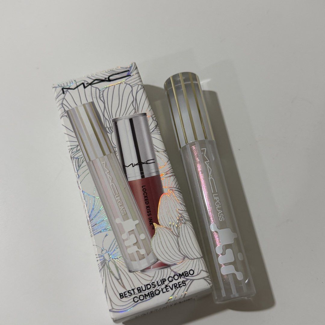 MAC Best Buds Lip Combo Lipglass (Category: Makeup) located in Manila. Submitted by mmdsn (Listing ID 1458873480, Image 1). Description: MAC Best Buds Lip Combo (Lipgloss only) rfs: decluttering items ; never been used .