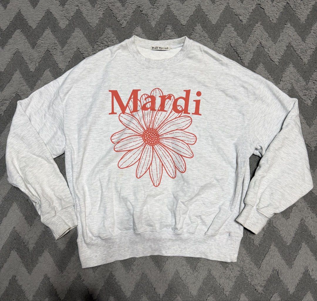 Mardi - Big Logo Gray Sweatshirt (Category: Coats, Jackets and Outerwear) located in Cavite. Submitted by commoncourtesy (Listing ID 1458803247, Image 1). Description: Fits medium to large.
