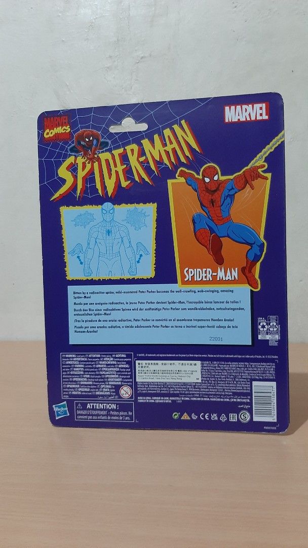 MARVEL LEGENDS ANIMATED RETRO CELL-SHADED SPIDERMAN (Category: Figurines & Statues) located in Mandaluyong City. Submitted by cyberbotots (Listing ID 1458815452, Image 2). Description: READING IS ESSENTIAL. Make sure that you read and understand the description and condition before you offer and buy. - NO LOWBALLERS. - Item is still MISB/Sealed. - Please take note that imperfection on sealed items are beyond our control. - No reservation. Whoever