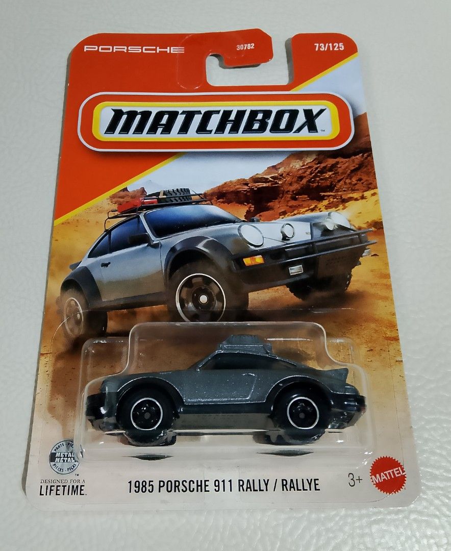 Matchbox 1985 Porsche 911 Rally (Category: Vehicle & Diecast Models) located in Paranaque City. Submitted by g-books-n-toys (Listing ID 1458765970, Image 1). Description: .