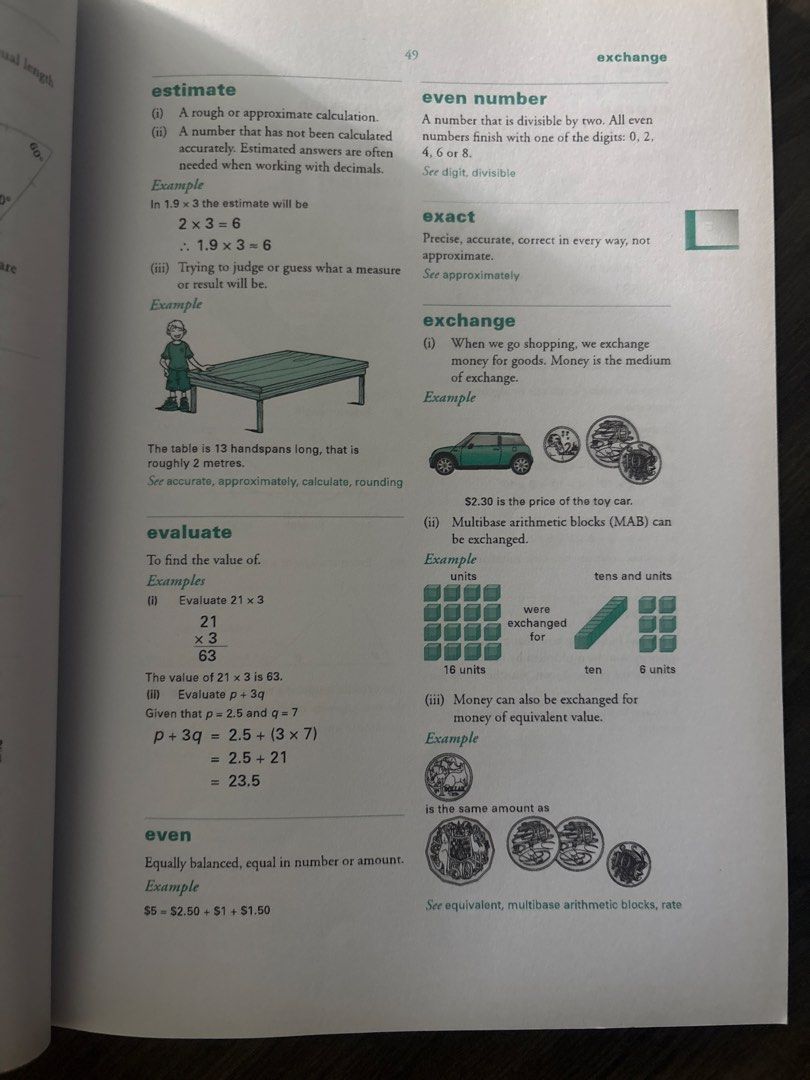 Math dictionary （分類：補充練習）位於 Hong Kong。 由 wild.peipei 提交（商品編號 1458702882，圖片 3）。簡介： 通用英文数学辞仅翻阅。