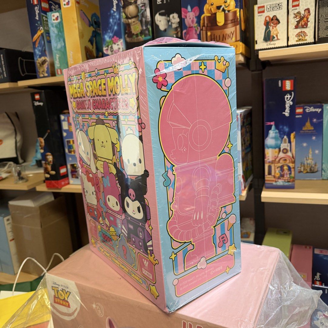 MEGA SPACE MOLLY Sanrio POMPOMPOURIN (Category: Designer & Blind Box Toys) located in Manila. Submitted by toysunlimited (Listing ID 1458747904, Image 2). Description: - MEGA SPACE MOLLY Sanrio Characters blind box - Features popular Sanrio characters: Kitty, My Melody, Kuromi, Pompompurin, Cinnamoroll, and Pochacco - Collectible art toy from Pop Mart - Ideal for Sanrio fans and collectors Opened- pompompourin .