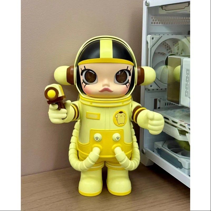 MEGA SPACE MOLLY Sanrio POMPOMPOURIN (Category: Designer & Blind Box Toys) located in Manila. Submitted by toysunlimited (Listing ID 1458747904, Image 3). Description: - MEGA SPACE MOLLY Sanrio Characters blind box - Features popular Sanrio characters: Kitty, My Melody, Kuromi, Pompompurin, Cinnamoroll, and Pochacco - Collectible art toy from Pop Mart - Ideal for Sanrio fans and collectors Opened- pompompourin .