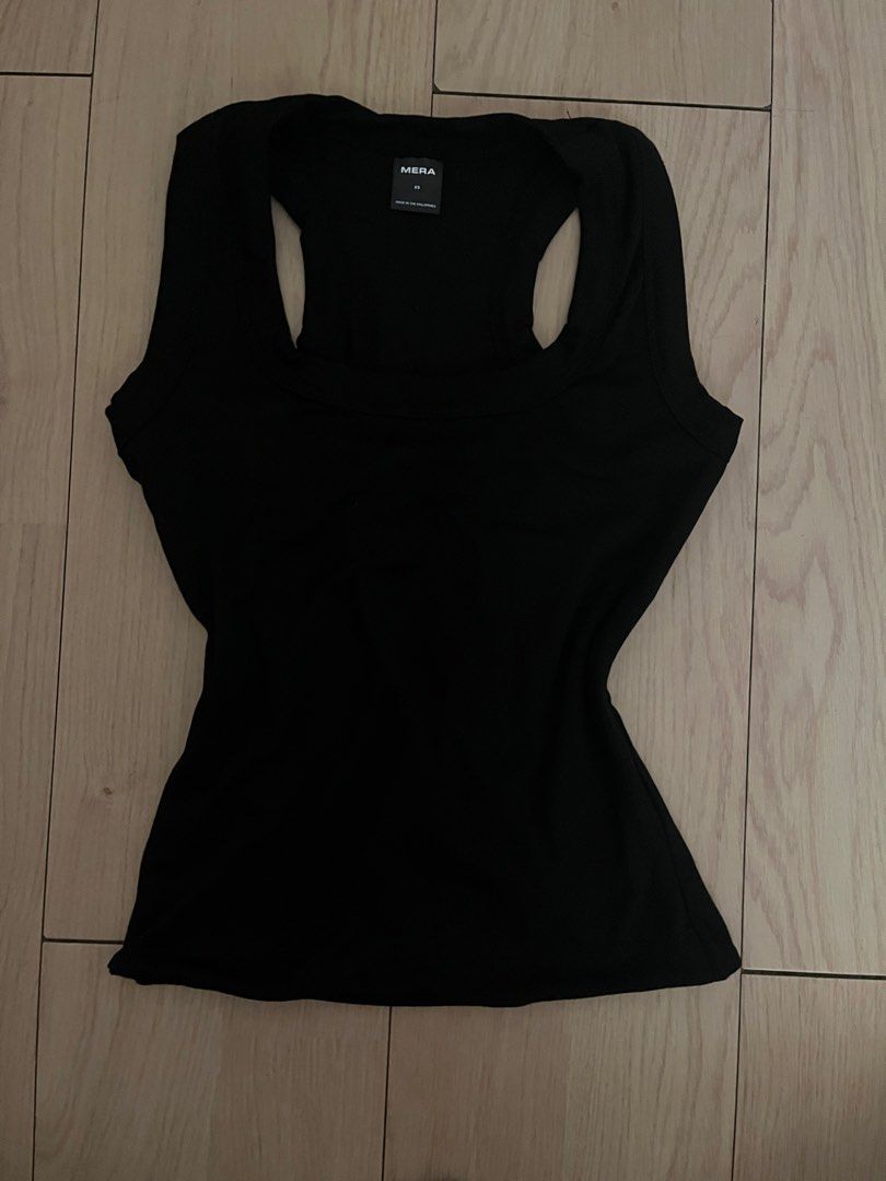 MERA Gia racerback Tank Top (Category: Sleeveless) located in Davao. Submitted by live.devra (Listing ID 1458717800, Image 2). Description: Brand New ˚˖𓍢ִ໋❀ (never used) Size: XS .