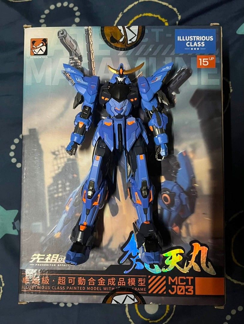 Metal Build Robots 1:100 scale (Category: Gundam & Model Kits) located in Manila. Submitted by dairon001 (Listing ID 1458709467, Image 3). Description: Metal Build 1/100 Scale Robot if Take All 7000php Made in very Hiqh Quality Plastic and Metal alloy parts. all are in very good conditon, tight posable joints. 1. Custom Gundam Barbatos Egyn -2500php -With 3 God Blades -with Calamity Mode wings -No Box but will put it in Alt box 2. Moshow Fox Houn