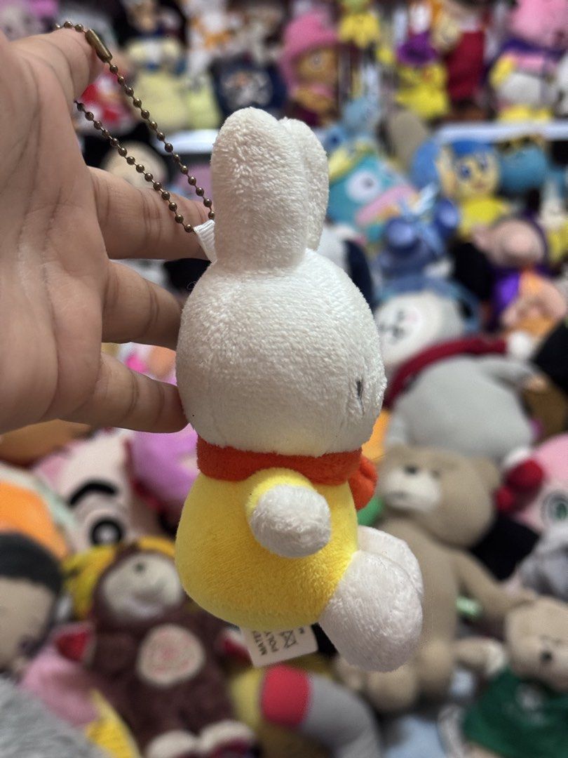 Miffy Plush Charms (Category: Plushies & Soft Toys) located in Antipolo. Submitted by bhabiegraciefashionlab (Listing ID 1458750391, Image 3). Description: ₱280 each or ₱500 both Actual photos posted What you see is what youll get From Japan #miffy #miffyplushcharms #bagcharms #charms #keychains.